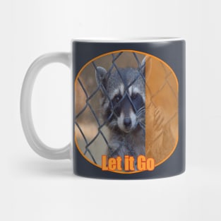 Caged animals Freedom Raccoon Mug